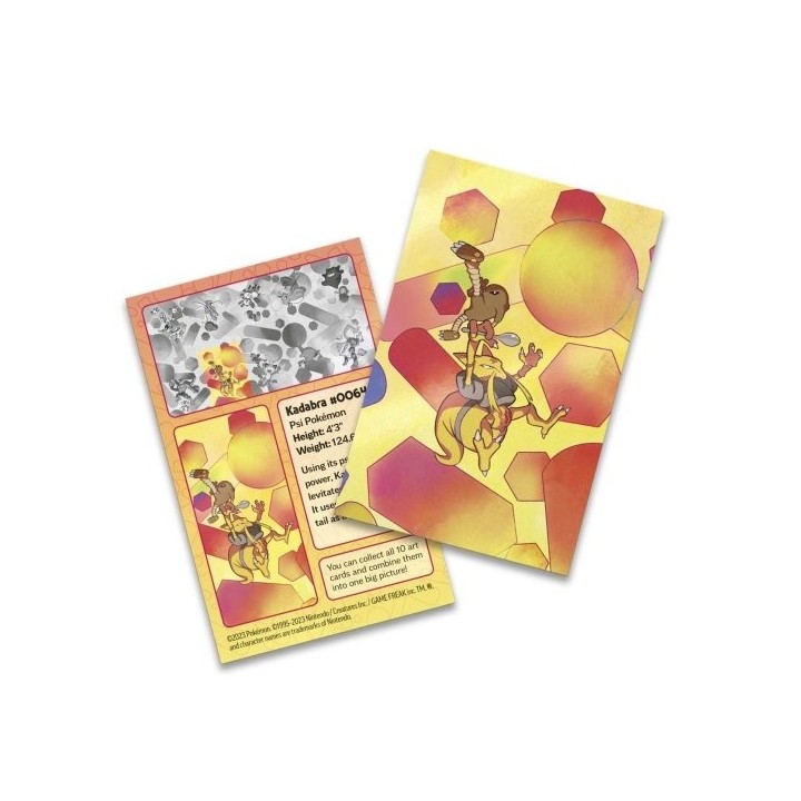 POKEMON COMPANY POKEMON TCG: SCARLET & VIOLET 151 MINI TIN KADABRA & HITMONLEE (POK853067 KADABRA & HITMONLEE)