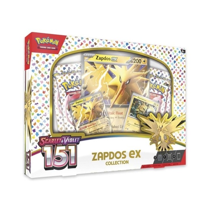 Pokemon Scarlet & Violet 151 Sv3.5 Zapdos Ex Box (POK853135)