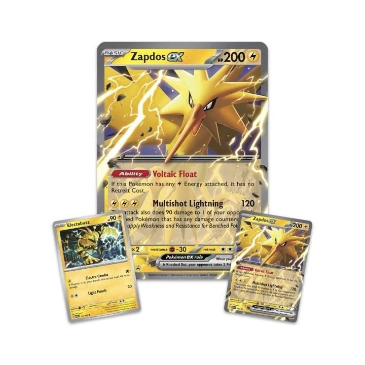 Pokemon Scarlet & Violet 151 Sv3.5 Zapdos Ex Box (POK853135)