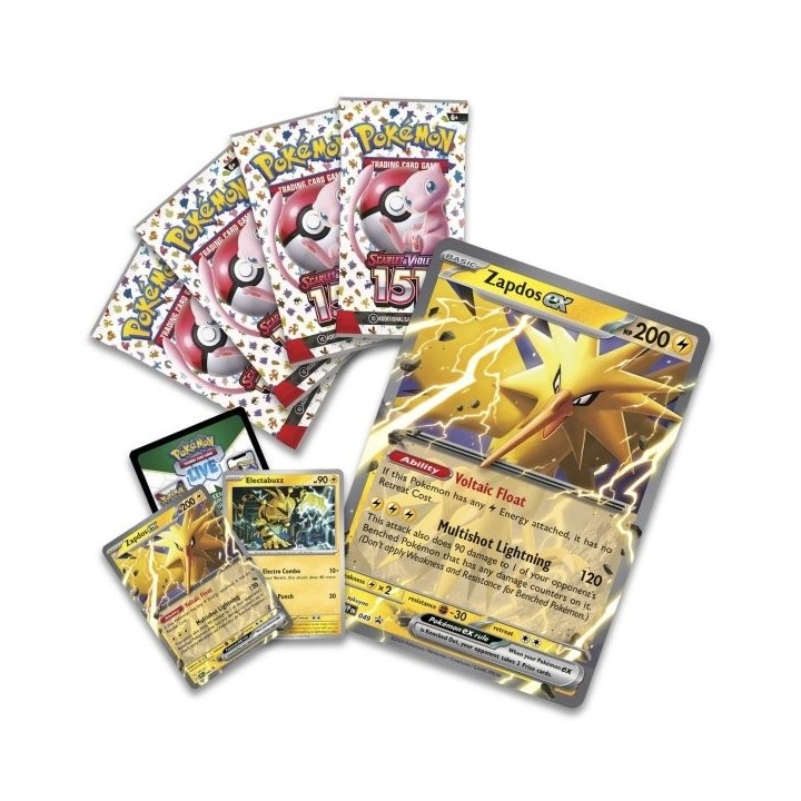 Pokemon Scarlet & Violet 151 Sv3.5 Zapdos Ex Box (POK853135)
