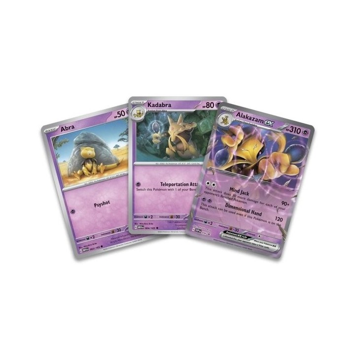POKEMON COMPANY POKEMON TCG SCARLET & VIOLET 151 ALAKAZAM EX COLLECTION(POK853128)
