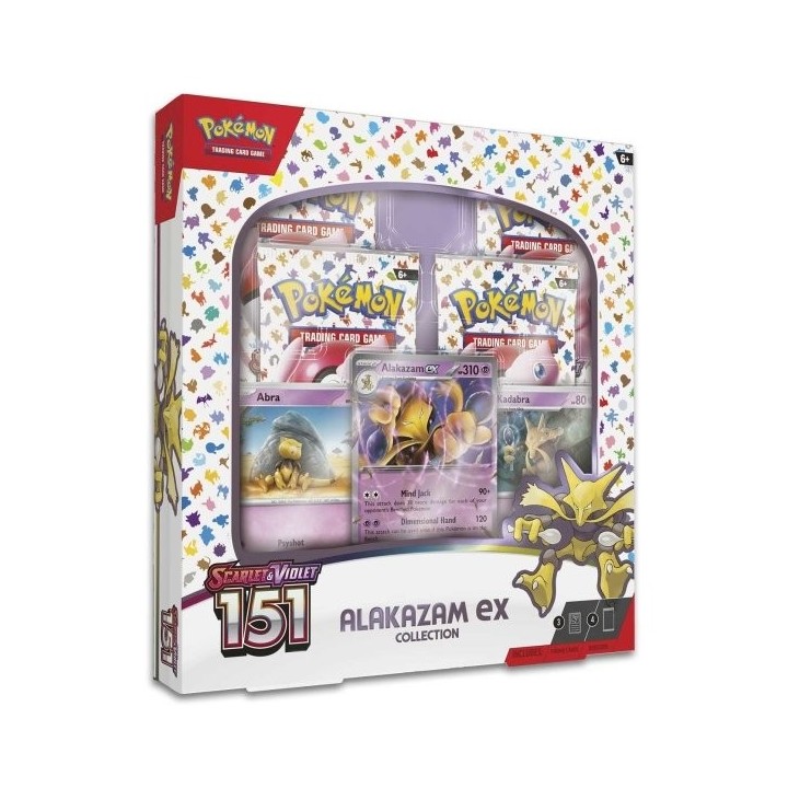 POKEMON COMPANY POKEMON TCG SCARLET & VIOLET 151 ALAKAZAM EX COLLECTION(POK853128)
