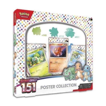 POKEMON COMPANY POKEMON TCG SCARLET & VIOLET 151 POSTER COLLECTION(POK853166)