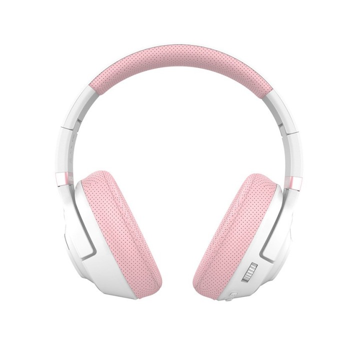 SADES gaming headset Whisper, wireless & wired, multiplatform, BLUETOOTH, ροζ