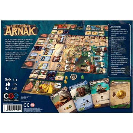 Kaissa Επιτραπέζιο Παιχνίδι Lost Ruins of Arnak Τα Ερείπια του Αρνάκ για 1-4 Παίκτες 12+ Ετών(KA114886)