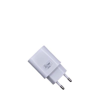 Φορτιστής OTU με Θύρα USB-C και Καλώδιο Lightning 20W Power Delivery Λευκός (KT-02I)