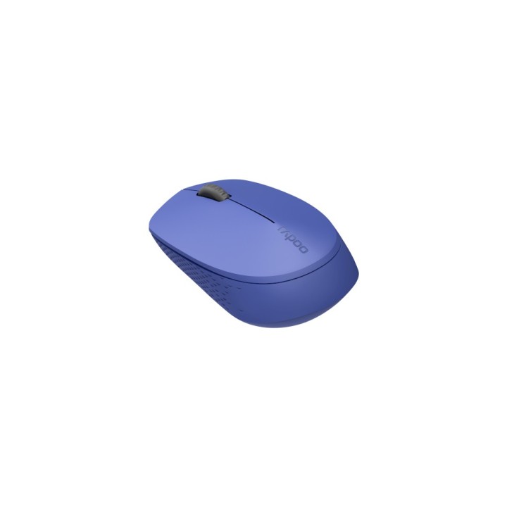 RAPOO M100, WIRELESS OPTICAL MOUSE, MULTI-MODE, SILENT, (BLUE) (18186)