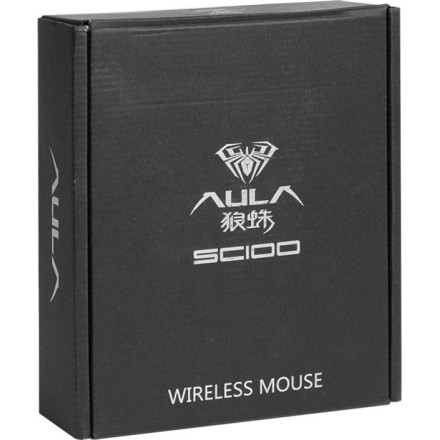 Aula SC200 RGB Wireless/Bluetooth,Gaming 7D Ποντίκι Μαύρο(749)