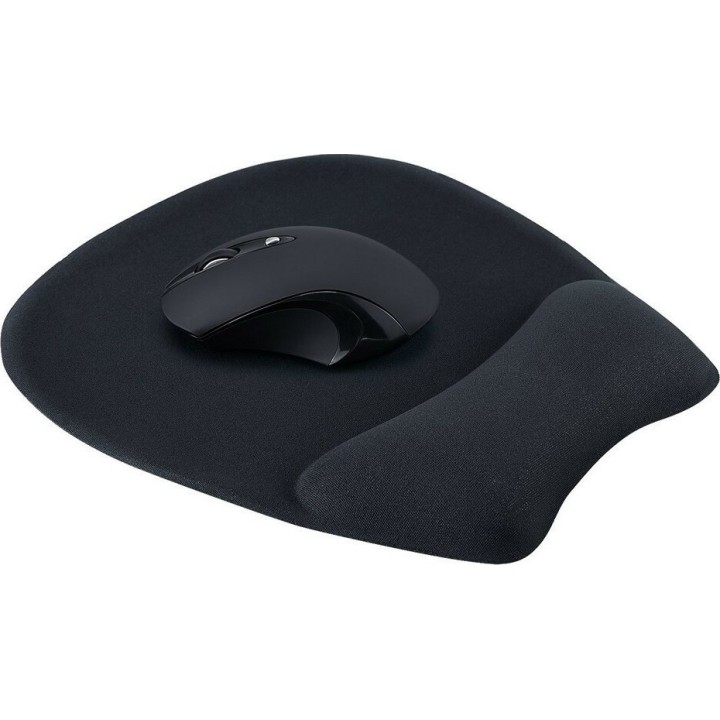 H-08 Gaming Mouse Pad με Στήριγμα καρπού Μαύρο(17507)