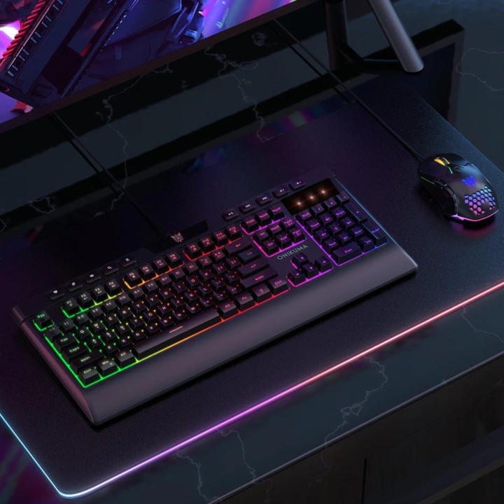 Onikuma G21 & CW902 Σετ Gaming Πληκτρολόγιο με RGB φωτισμό & Ποντίκι (Αγγλικό US)