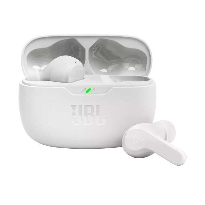 JBL Wave Beam, True Wireless In-Ear Headphones, IP54, Touch Control White