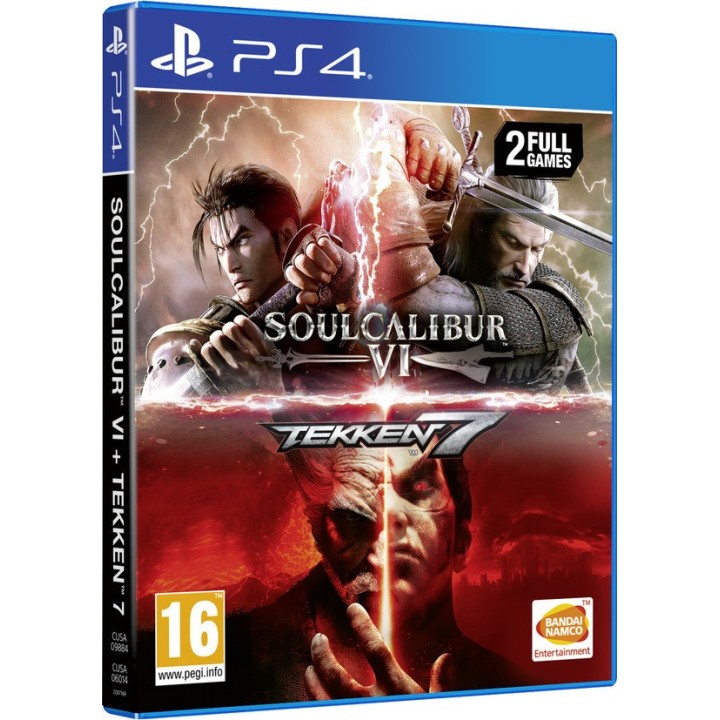 TEKKEN 7 + Soulcalibur VI PS4 GAMES