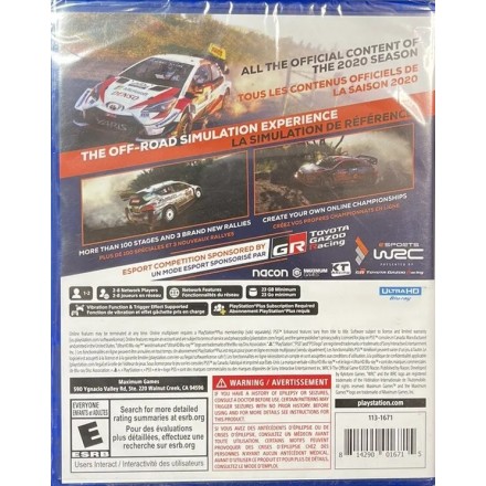 WRC 9 PS5 GAMES