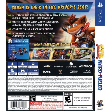 Crash Team Racing: Nitro-Fueled PS4 GAMES