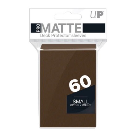 PRO-Matte Brown Small Deck Protectors 60ct Θήκες(REM84271)