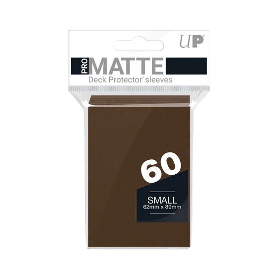 PRO-Matte Brown Small Deck Protectors 60ct Θήκες(REM84271)