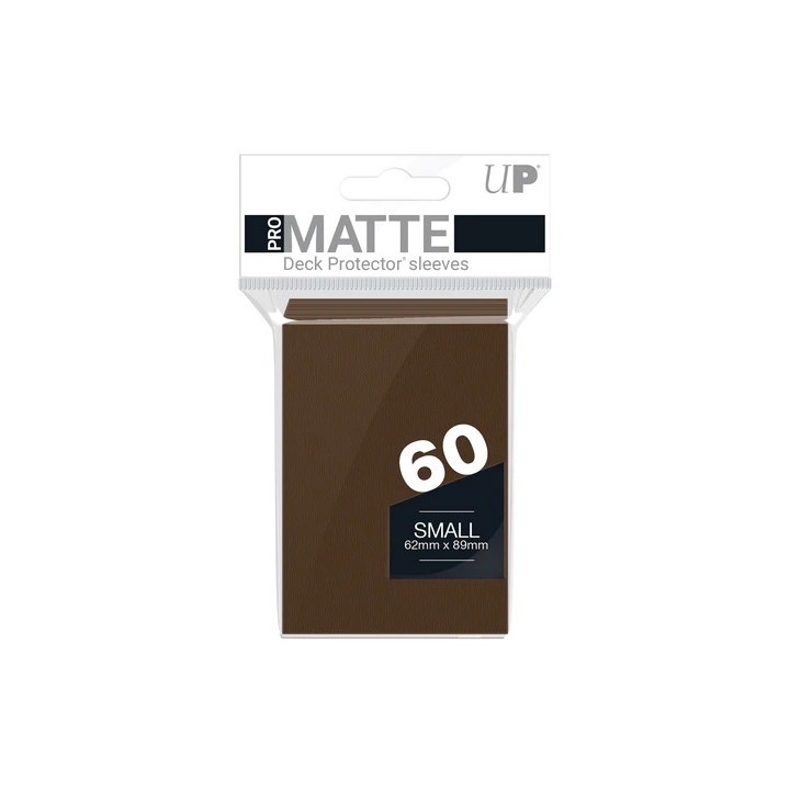 PRO-Matte Brown Small Deck Protectors 60ct Θήκες(REM84271)