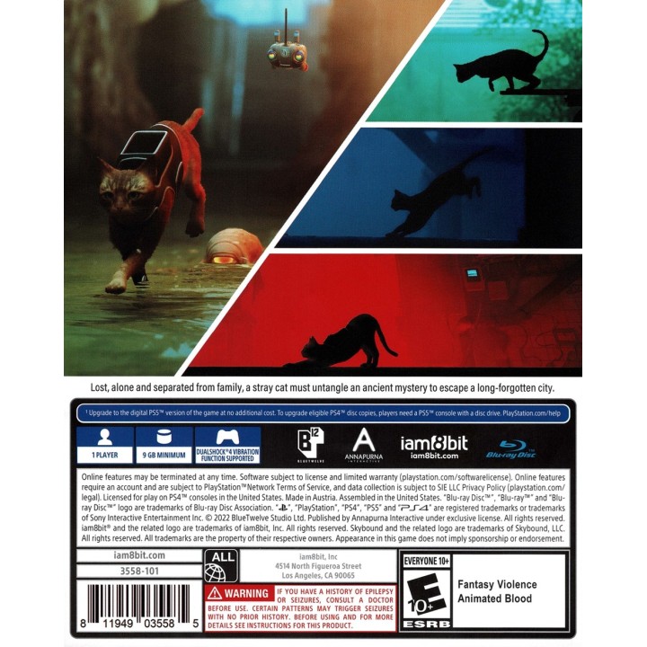 Stray PS4 Game