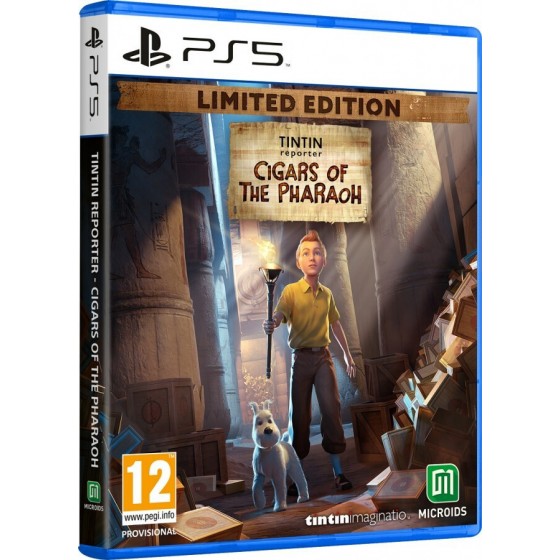 Tintin Reporter: Cigars of the Pharaoh Limited Edition PS5 Game