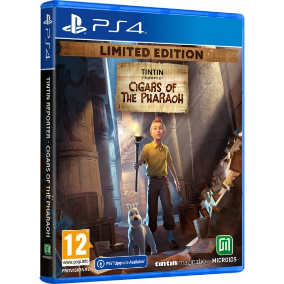 Tintin Reporter: Cigars of the Pharaoh Limited Edition PS4 Game