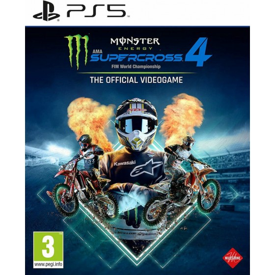 Monster Energy Supercross 4 PS5 Game