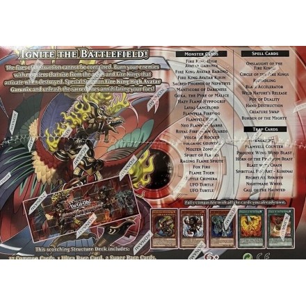 Konami Yu-gi-oh! Tcg Structure Deck: Fire Kings Yu-Gi-Oh! Deck-Τράπουλα(KON163825)
