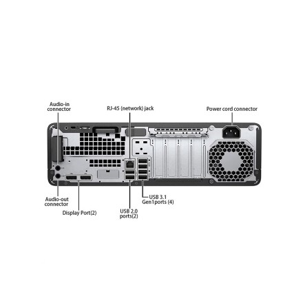 HP EliteDesk 800 G3 SFF (i3-7100/8GB/256GB/W10) Grade A Refurbished