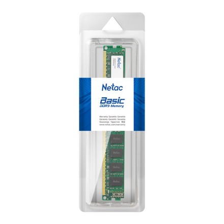 NETAC μνήμη DDR3 UDIMM NTBSD3P16SP-08, 8GB, 1600MHz, CL11