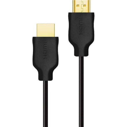 PHILIPS καλώδιο HDMI 2.0 SWV5531, 4K 3D, CCS, μαύρο, 3m