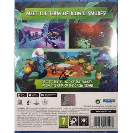 The Smurfs 2: The Prisoner of the Green Stone PS5 Game
