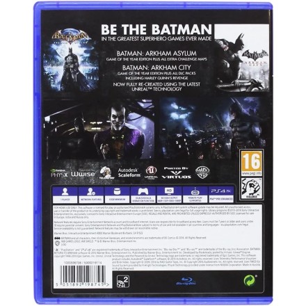 Batman Return to Arkham (Asylum + Arkman City) PS4 GAMES