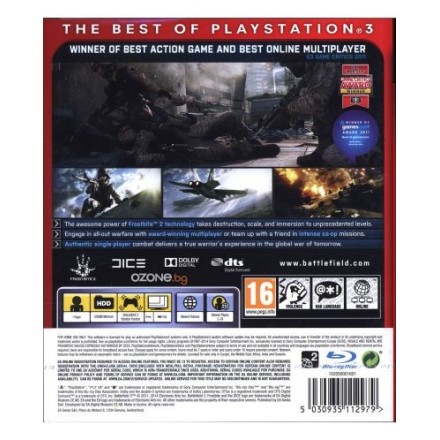 BATTLEFIELD 3 (Essentials) PS3 GAMES