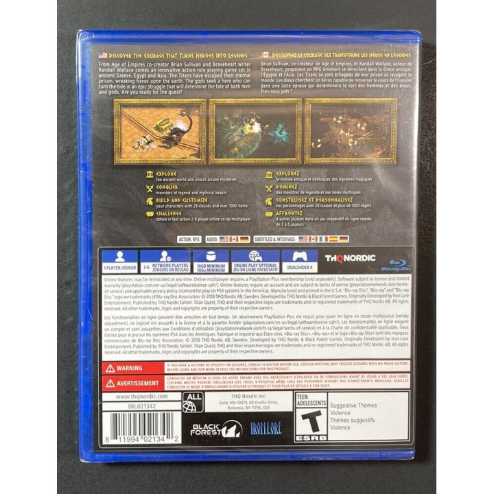 Titan Quest PS4 GAMES
