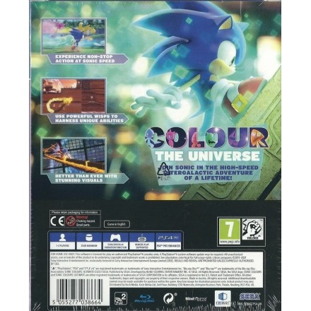 Sonic Colours: Ultimate PS4 Game