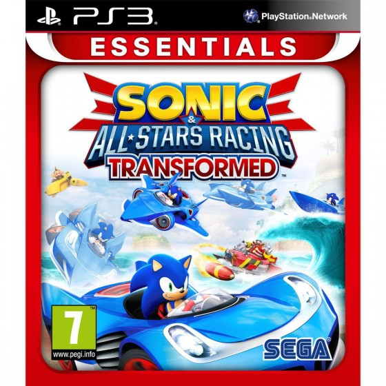 Sonic & All-Stars Racing Transformed(Essentials) PS3 Game