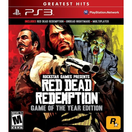 Red Dead Redemption (Game Of The Year) Greatest Hits Edition PS3 Game