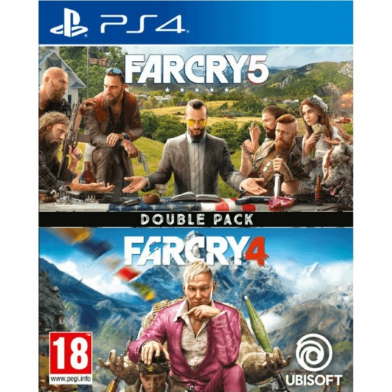 Far Cry 4 / Far Cry 5 Double Pack PS4 Game