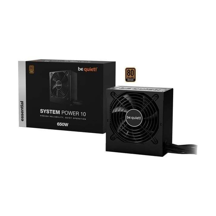 Be Quiet System Power 10 650W Τροφοδοτικό Υπολογιστή Full Wired 80 Plus Bronze