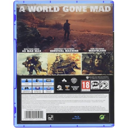 Mad Max PS4 GAMES(PLAYSTATION HITS)