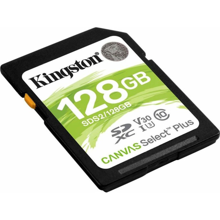 Kingston Flash card SD 128GB Canvas Select Plus (SDS2/128GB) (KINSDS2/128GB)