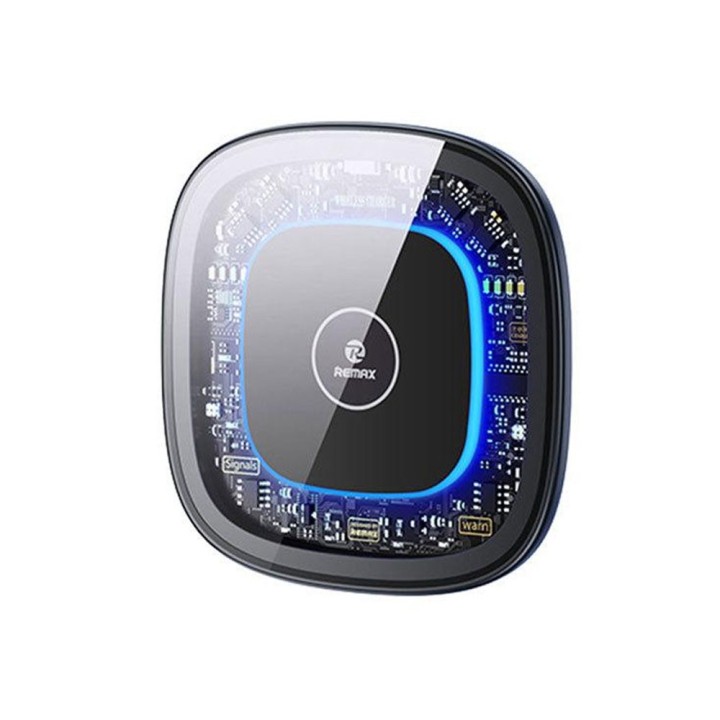 Remax Ασύρματος Φορτιστής (Qi Pad) 15W Μαύρος (RP-W76)