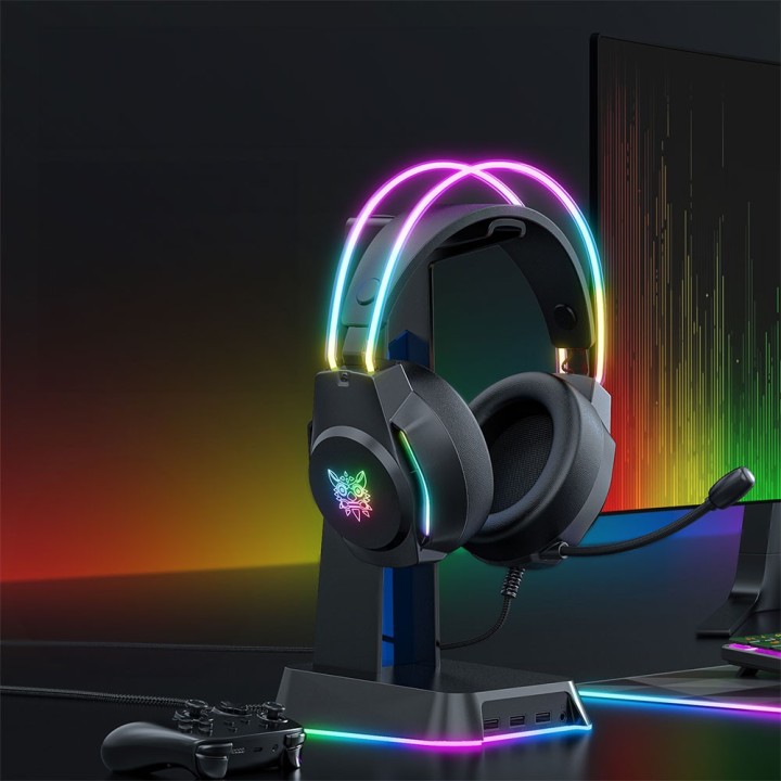 Onikuma X26 Over Ear Gaming Headset με σύνδεση 3.5mm Μαύρο
