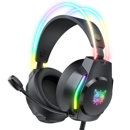 Onikuma X26 Over Ear Gaming Headset με σύνδεση 3.5mm Μαύρο