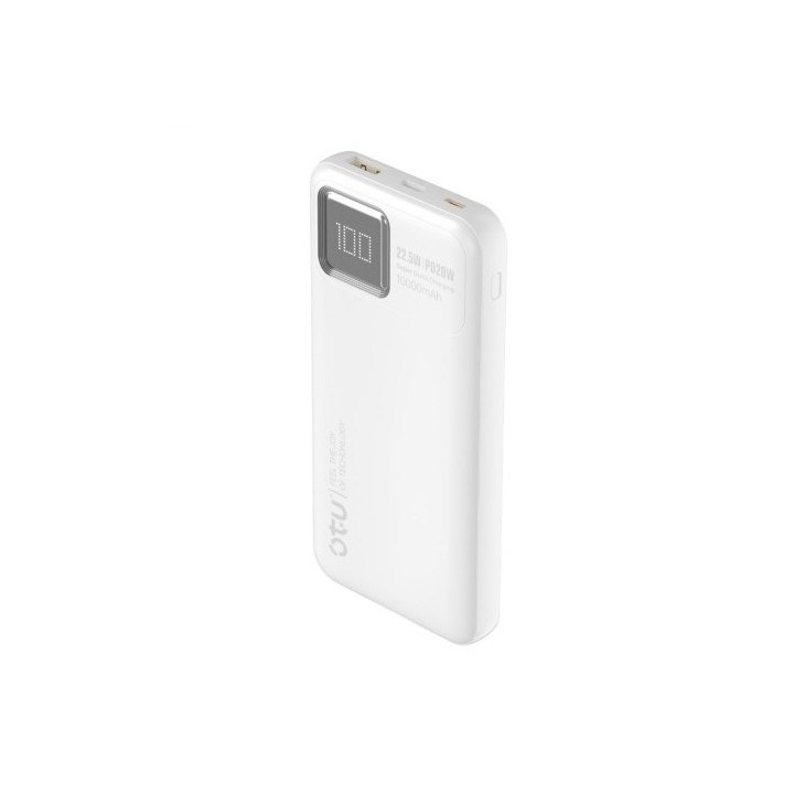 OTU Powerbank 10000mah with led display PB-102 Λευκό