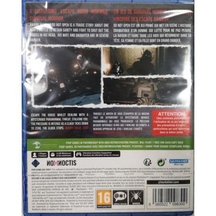 Do Not Open PS5 Game