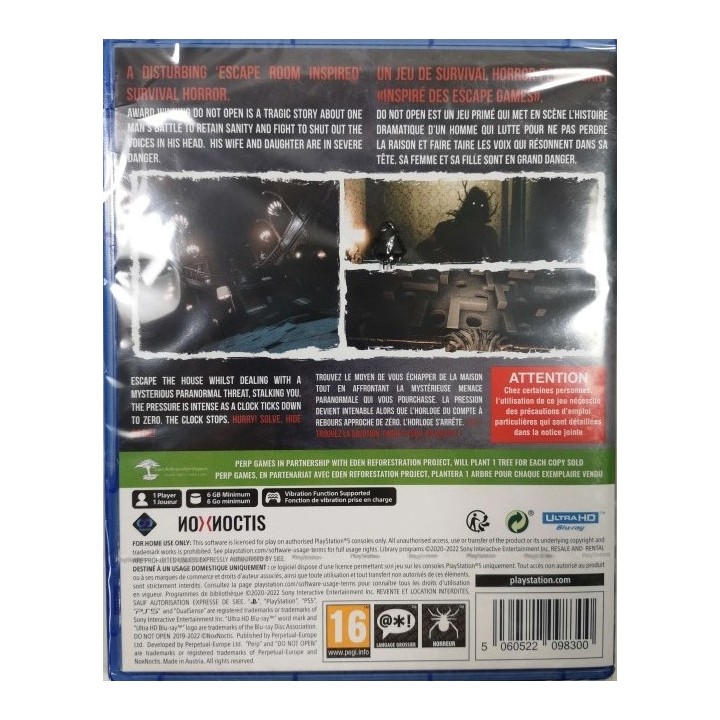 Do Not Open PS5 Game