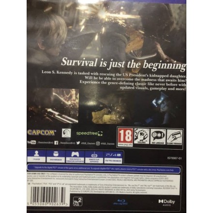 Resident Evil 4 Remake PS4 Game