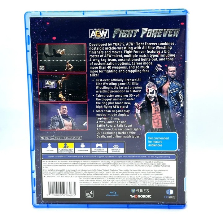 AEW: Fight Forever PS4 Game Used-Μεταχειρισμένο
