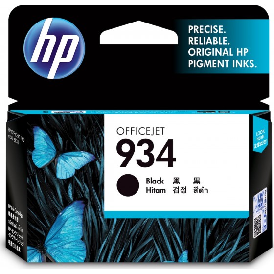 Μελάνι HP 934 Black Pigment...