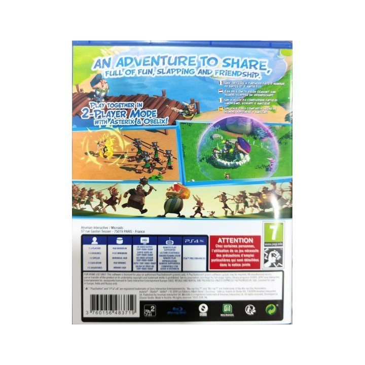 Asterix & Obelix XXL 3: The Crystal Menhir PS5 Game